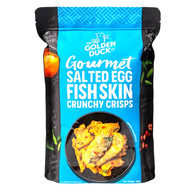 馬來西亞金鴨鹹蛋魚皮 95g #4850702 THE GOLDEN DUCK Salted Egg Fish Skin Crunchy Crisps#EXP:2026/11/08#新舊包裝隨機發貨