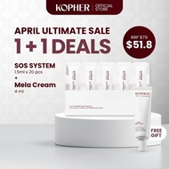[KOPHER Official] Curepair Melder SOS System Serum 1.5ml*20ea : Soothe & Repair Skin Barrier for Glo