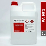 IPA / Isopropyl Alcohol 99.9% Purity / Rubbing Alcohol 5 Liters / 5L