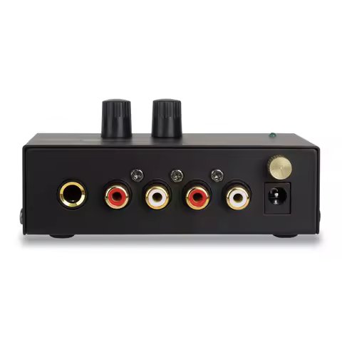 PP500 Phono Preamp Preamplifier Headphone Preamplifier Microphone Enlarge Mixer with Level Volume Co