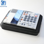 [Gazechimp] Waterproof Black Sampler Carrying Bag Hard Storage Case Protective Dust Resistant Portab