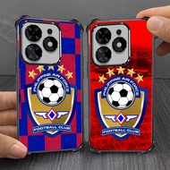 D1 Air Force FC TPU Case for Tecno Spark POP 20 20C 7 GO 2024 2023 Pro shockproof