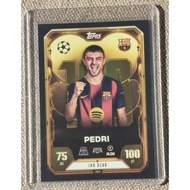 100% AUTHENTIC PANINI TOPPS FOOTBALL SPECIAL 100 CLUB BARCELONA PEDRI SPAIN LIMITED EDITION CARD + T