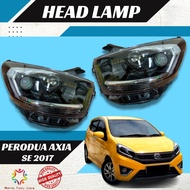 Perodua Axia Se 2017 Head Lamp Lampu Besar Depan 100% New High Quality Fastlink