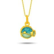 SK Jewellery Ocean Gleam 999 Gold Pendant