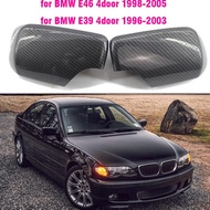 Carbon Fiber Rearview Mirror Cover Cap For BMW E46 E39 325i 330i 540i 525i 530i