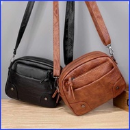 WomenSmSoft^OS'Leather!ia[Sing,pX[Bag-NRetro-bMobile-FPhone-nShoulder Bag Fashion Crossbody Bag Mes