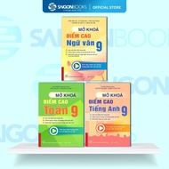 Set of 3 Books to Unlock High Scores: Math, English, Literature Grade 9 - Pedagogical University Pub