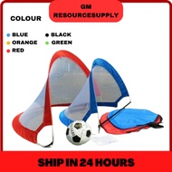 Portable Folding Football Goal Outdoor Indoor Mini Game Accessories Net B8S7 Football Training C7I9