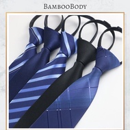 Gentlemen Neck Tie Smart Business Easy No Knot Rubber Formal Tuxedo Tie Adjustable Lelaki 3 Series