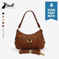 COMEL FASHION HARPER HAND BAG WITH LONG STRIP 1658