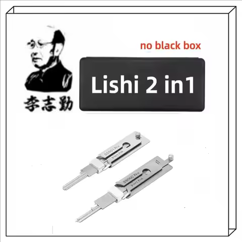 1Pcs Precision Unlocking Tools Lock Decoder Lishi 2-in-1 Key Locksmith Tools SS001Pro SS002Pro