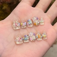 Yuguang All Handmade Manicure Combination Diamond Garden Monet All Handmade Plant Flower Style Chris