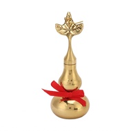 Bjiax Brass Gourd Statue Durable Handcrafted For Decorative Ornaments
