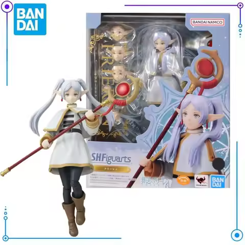 In Stock BANDAI SPIRITS S.H.Figuarts Frieren Beyond Journey's End Frieren Action Figures Model Toys 