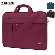 MOSISO Laptop Shoulder Bag for MacBook Air/Pro 13-16 inch Notebook A2779  A2442 Polyester Flapover B
