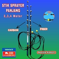 Long mist nozzle sprayer stick 2M,2.7m,3.2M,3.7m,4m