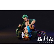 Fu Li She Studio - One Piece - Zoro &amp; Chopper Resin Statue GK Figure Worldwide