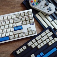 Keycap Retro C64 Front NDN Studio - PBT Dyesub Cherry Profile mechanical keyboard 65 75 TKL fullsize