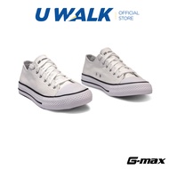 G-Max Laced White School Shoes for Secondary Kasut Sekolah Putih Bertali Sekolah Menengah | U WALK 4