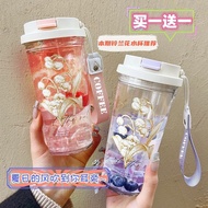 《Follow store get 13 MYR》 Summer National Style Straw Coffee Cup Water Cup New Style ins Girls High-