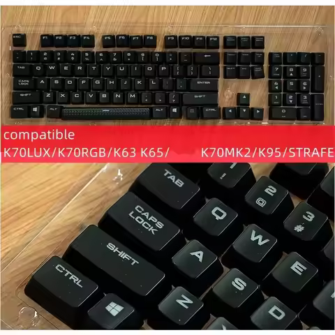 Replacement key caps for CORSAIR mechanical keyboard K70 LUX/K70 LUX RGB/K95 single key cap can be s
