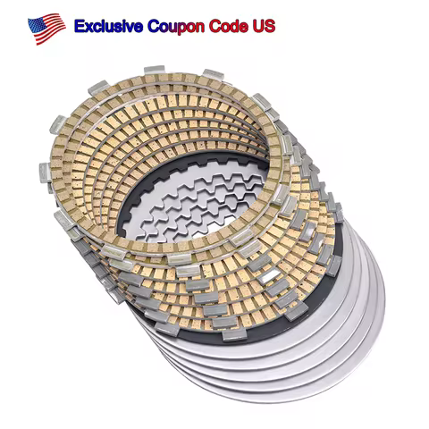 Motorcycle Clutch Friction Plates &Steel Plates Kit For CFMOTO CF400NK CF650NK CF650TR 650TR-G MT650