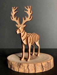 3D立體動物拼圖 馴鹿Reindeer