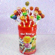 Chupa Chups Mini Candy ลูกอม จูปาจุ๊ปส์ มินิอมยิ้ม ขนาด 6กรัม จำนวน50เม็ด