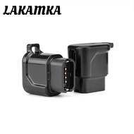 LAKAMKA USB-C Bike Charger, Compact Waterproof 4-Pin to Type-C Converter, Portable LED Indicator Fas
