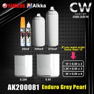 [ Yamaha AK200081 Enduro Grey Pearl ] Cat 2K Touch Up Tahan Panas DIY Cat Tin Spray Paint Aikka