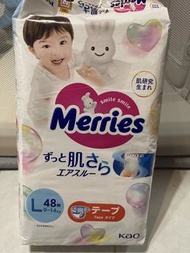 Merries 尿片L碼 48片