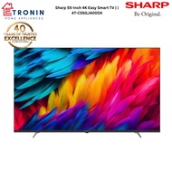 Sharp 55" 4K Easy Smart TV | 4T-C55GJ4000X