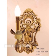Copper Wall Lamp Lotus Candles Donated led Bulbs Save Electricity