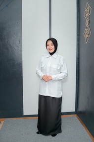baju Dinas Putih Pns Wanit Baju Pdh Wanita Putih Seragam Putih Pns Wanita Baju Putih Atasan Pns Cewe