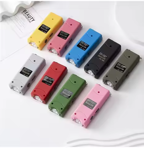 Electric Current Inflatable Belt Flashlight 801-Type Flashlight Rechargeable Keyring Rings Like Tool