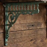 FAKEME Wall Mount Shelf Bracket Roman Column Support for Bookshelf Living Room Yard