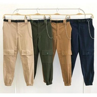 [BGK] HAPPYSHOP WOMEN'S CARGO JOGGER PANTS | HAPPY MARKET SHOP SHOPEE WOMEN'S PDL PANTS