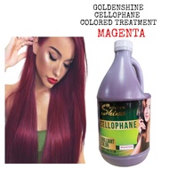 GS -CELLOPHANE HAIR COLORED TREATMENT - MAGENTA -HALF GALLON - SALON USED