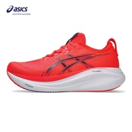 ASICS Men GEL-NIMBUS 27 Running Shoes in Flash Red/Black