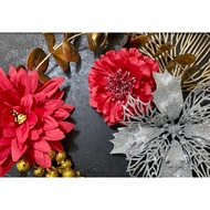 Set of crystal flowers and accessories for making oan towers, cake towers, beer towers, and fortune 