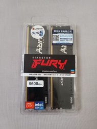 Kingston FURY Beast DDR5 5600MHz 64GB (2x32GB) Kit CL36 Hynix顆粒
極新放售 有盒有單據 終身保養