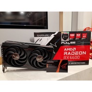 Sapphire PULSE RX 6600 XT 8GB DDR6 RADEON AMD VGA/RX 6600XT 2ND - RX 6600 XT
