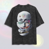Coldplay Washed Oversize T-Shirt | Washed T-Shirt | Coldplay Band T-Shirt | Coldplay Concert T-Shirt