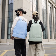 Swimming backpack, Oxford cloth sports backpack, dry and wet separation with shoe compartment, beach