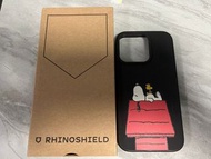 二手 正貨 iPHONE 13 PRO RHINOSHIELD 犀牛盾 防摔手機殼 Snoopy 史努比 SOLIDSUIT BLACK 黑色