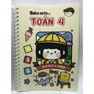 Takenote Math Notebook 4 A5 size