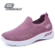 SKECHERS_Seager - Power Hitter รองเท้าลำลองผู้หญิง รองเท้าวิ่งแบบนุ่มแพลตฟอร์มรองเท้าจ็อกกิ้ง