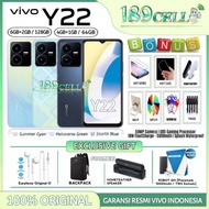 VIVO Y22 RAM 6/128 | Y22 4/128 | Y22 4/64 GARANSI RESMI VIVO INDONESIA