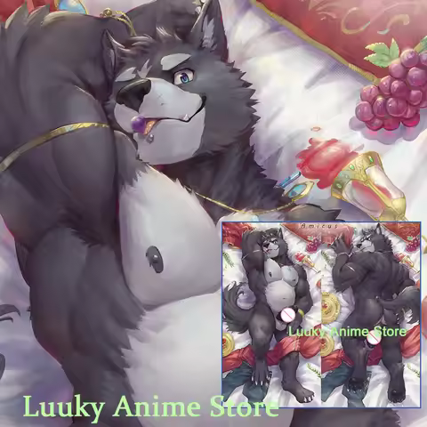 Dakimakura Anime Amicus Adastra Furry Double Sided Print Life-size Body Pillow Cover